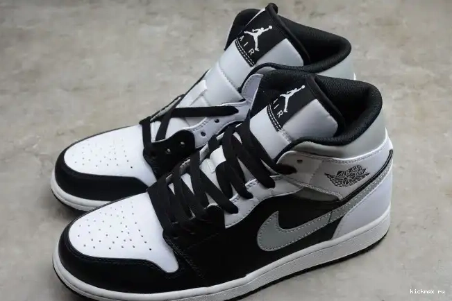 Rep MAX Jordan White Mid 554724-073 AIR 1 Shadow 0624